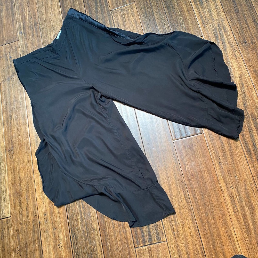 Anthro Wide Leg Antilles Tulip Pants Culottes